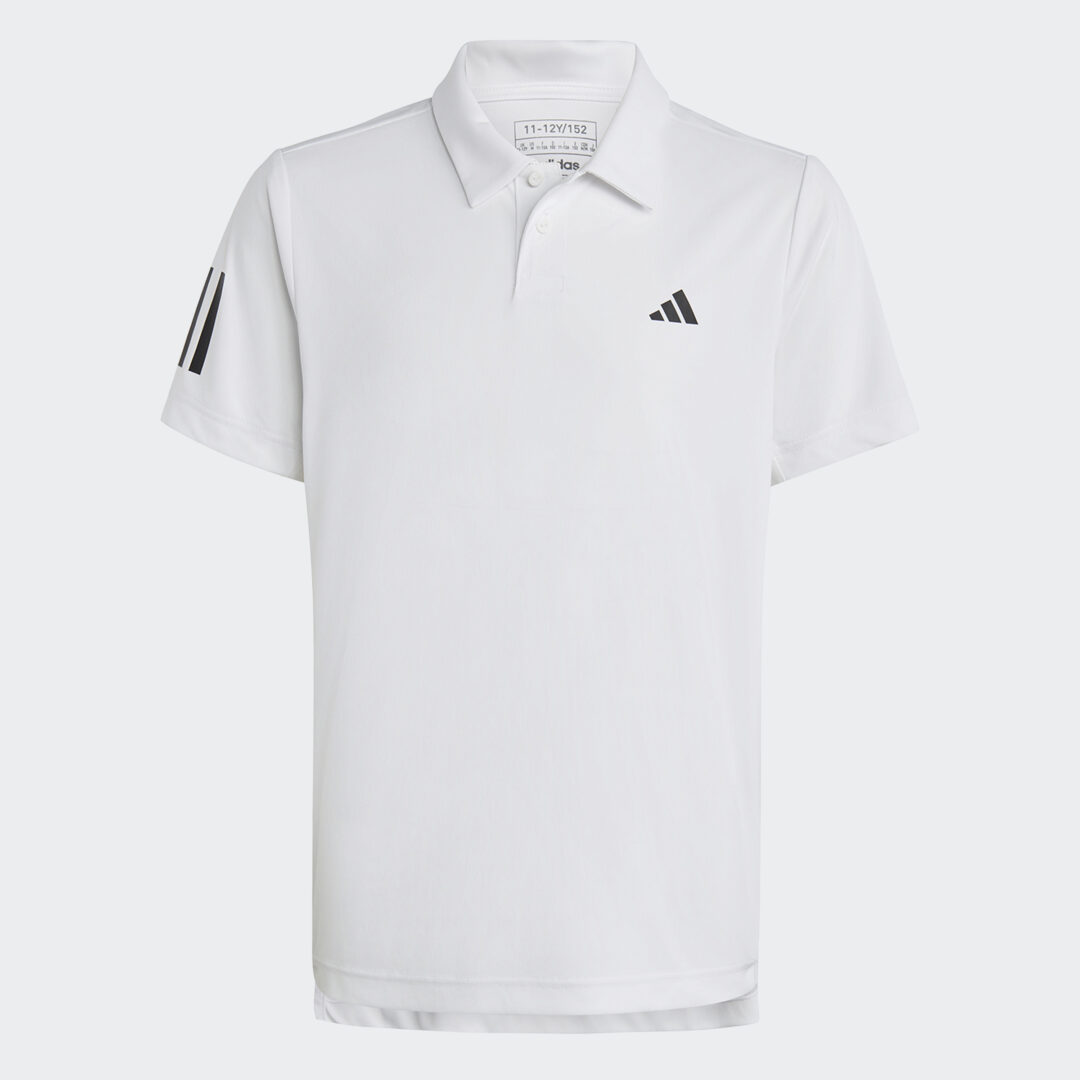 CLUB 3STR POLO B WHITE