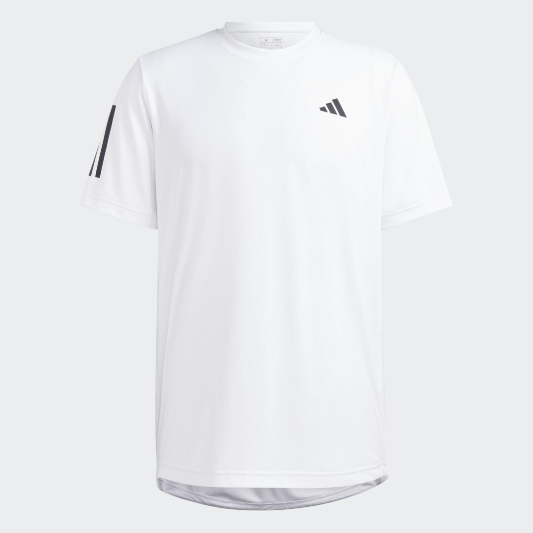 CLUB 3-STRIPE TEE WHITE