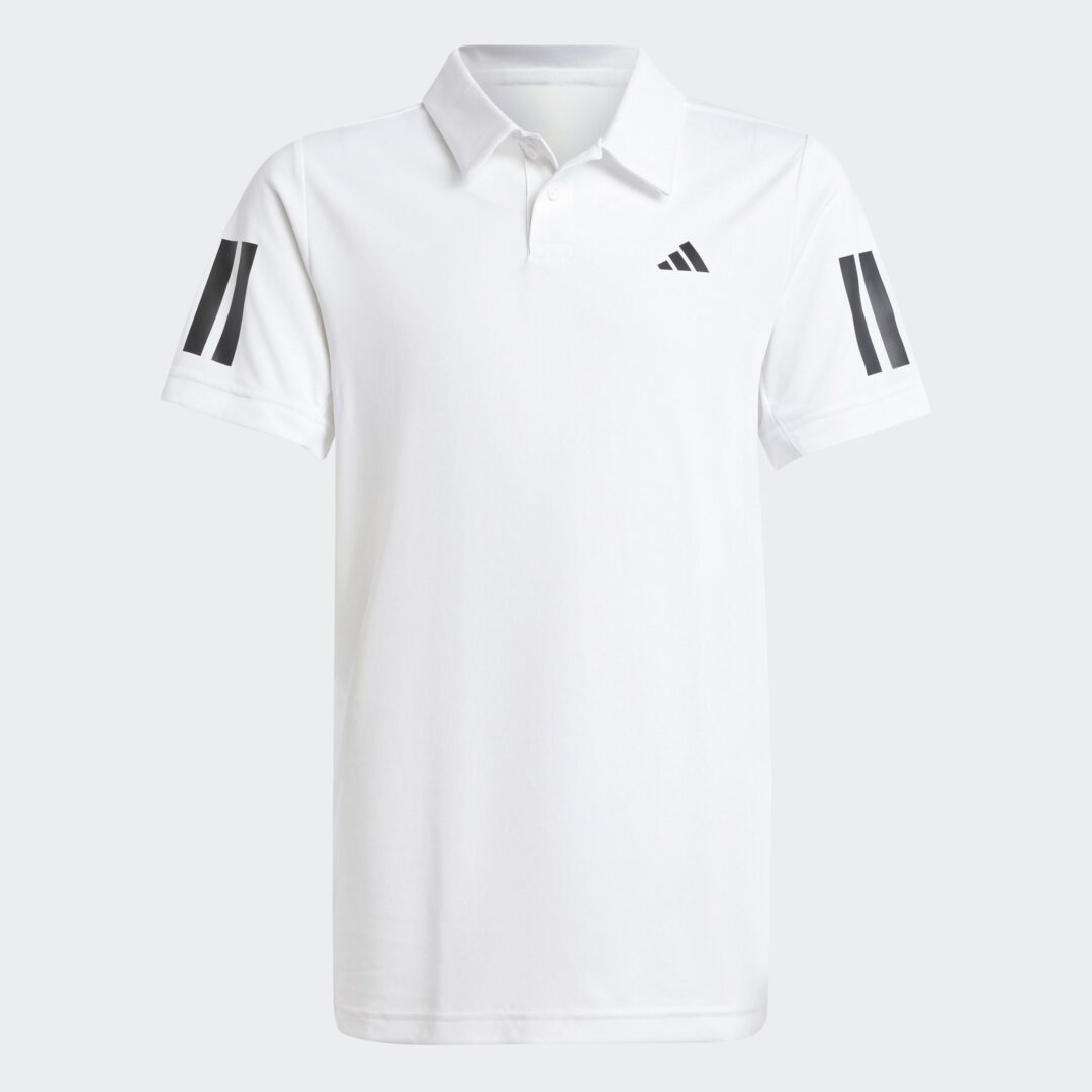 CLUB 3STR POLO B WHITE