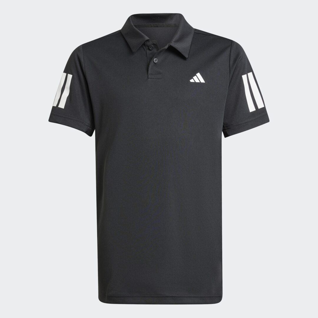 CLUB 3STR POLO B BLACK